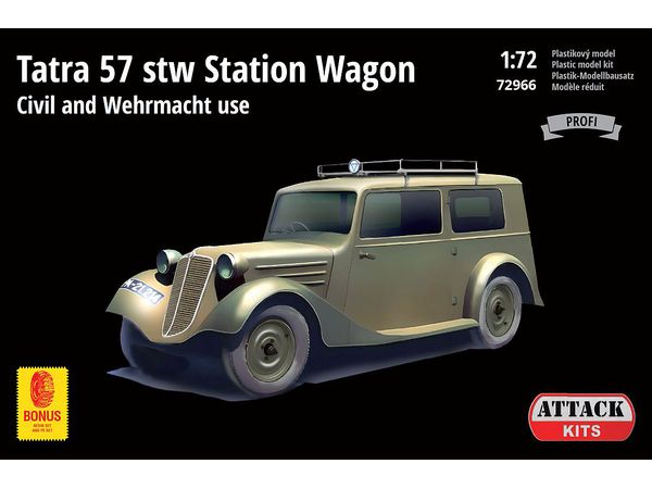 Tatra 57 Stw Station Wagon - Civil and WH