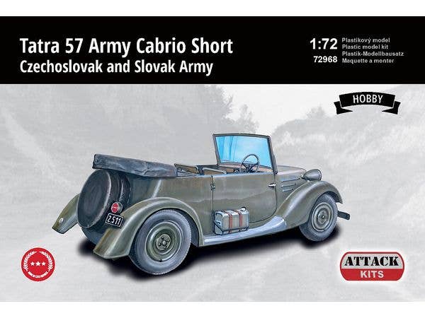 Tatra 57 Army Cabrio Short (Hobby Line)