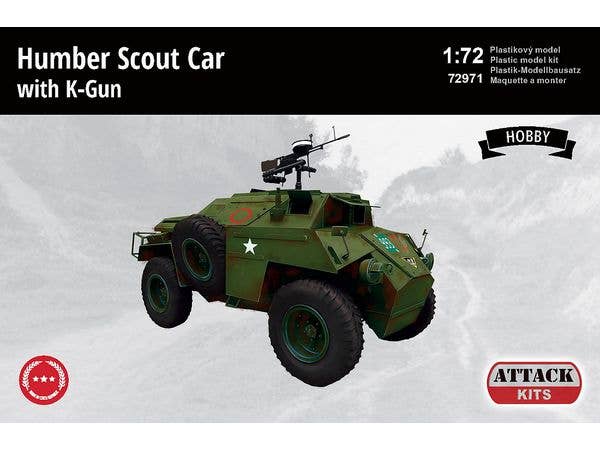 Humber Scout Car w. Vickers K machine gun (Hobby Line)