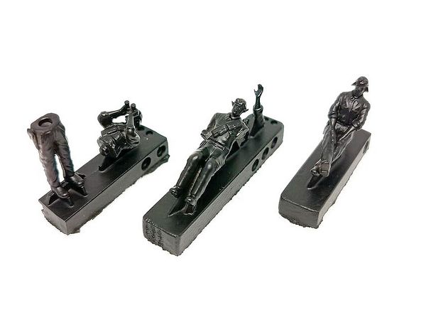 Italian AFV crew Africa - set No.1 (3x fig.)