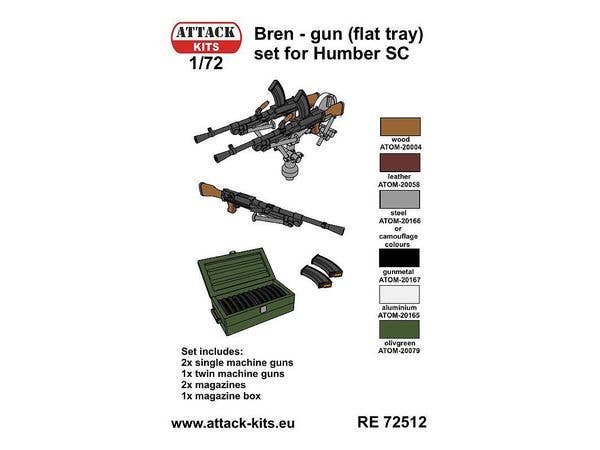 Bren machine gun detail set 3D