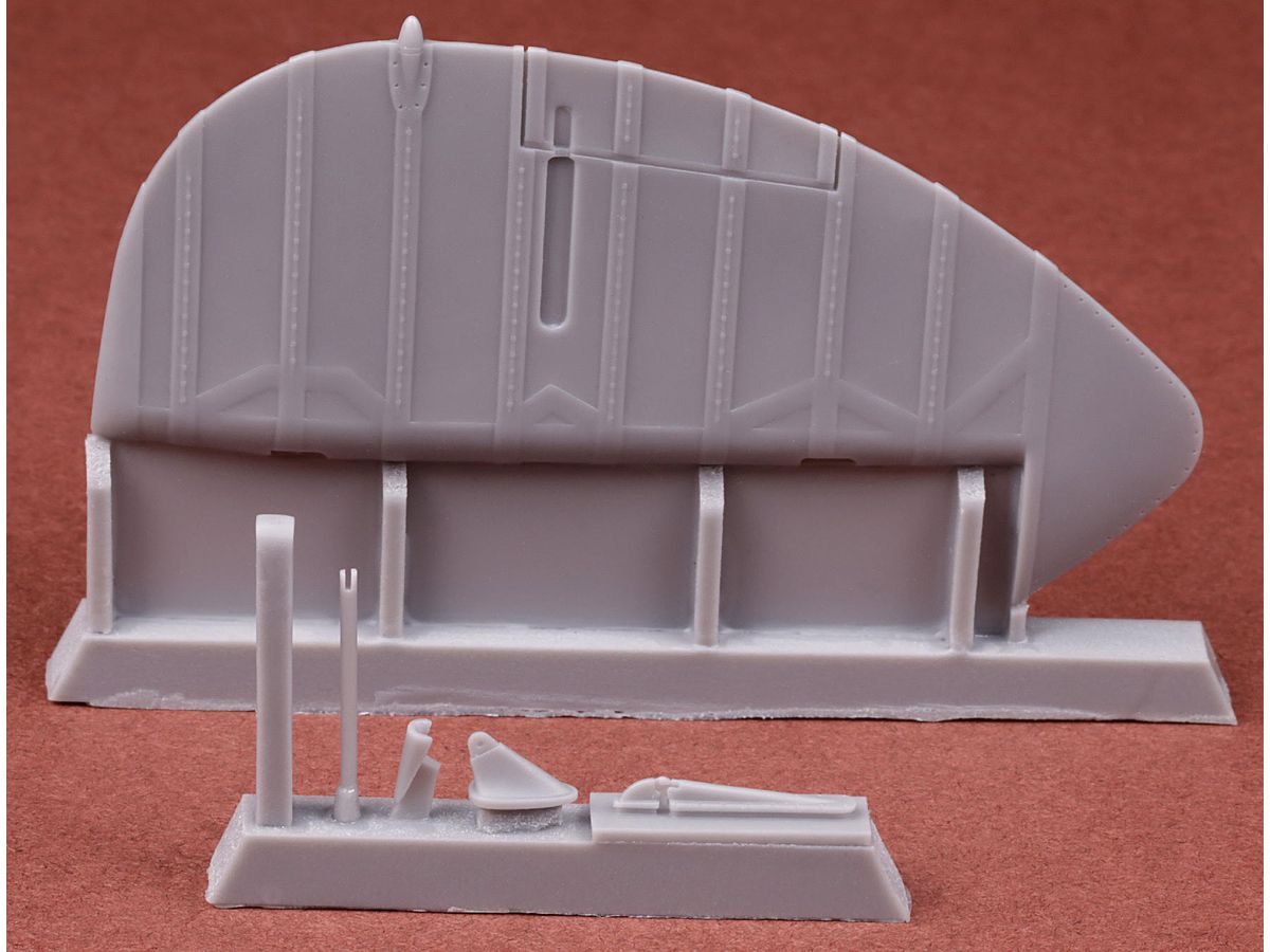 Spitfire broad chord rudder for new Airfix