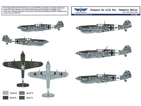 Hispano HA-1112 M1L 'Memphis Belle'