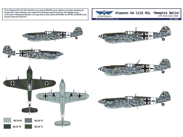 Hispano HA-1112 M1L Memphis Belle