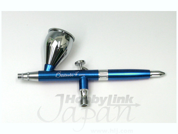 HLJ Original Version Beauti 4 Airbrush (Blue) w/ 0.2mm Needle