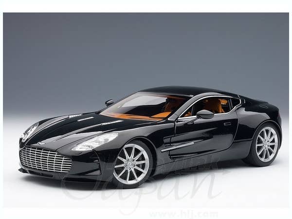 オートアート 1/18 ASTON MARTIN ONE-77 ブラックパール AUTOart 1:18 Scale Aston Martin ONE77 Black Alloy Diecast