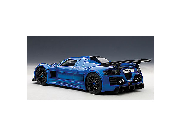 ヨンロク専用オートアート1/18 GUMPERT APOLLO S ブルー ミニカー 