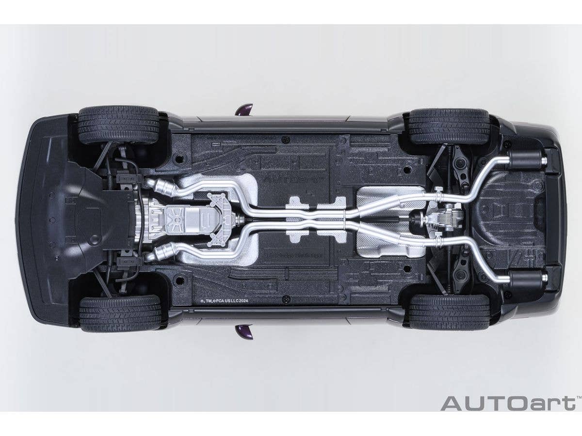 2022 Dodge Challenger SRT Jailbreak (Metallic Purple with Silver Stripes [Hellraisin])