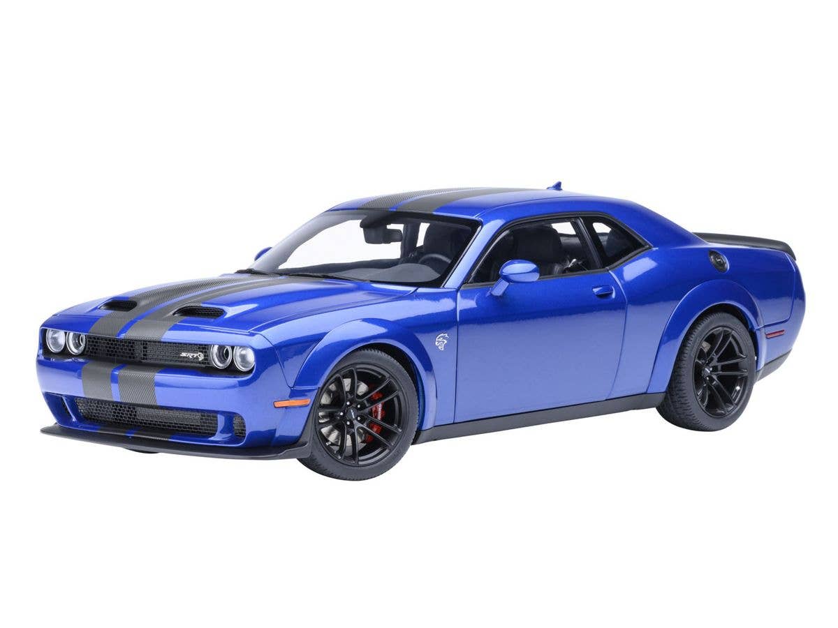 2022 Dodge Challenger SRT Jailbreak (Metallic Blue with Carbon Black Stripes [Indigo Blue])
