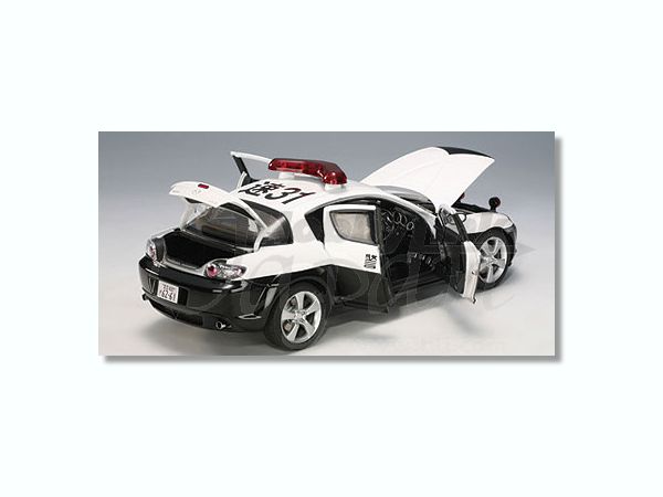 AUTOart 1/18 MAZDA RX-8 Police car