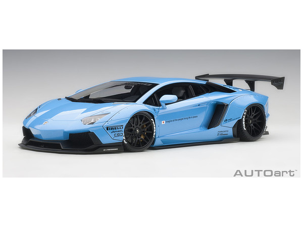 Liberty Walk LB-WORKS Lamborghini Aventador (Metallic Sky Blue)