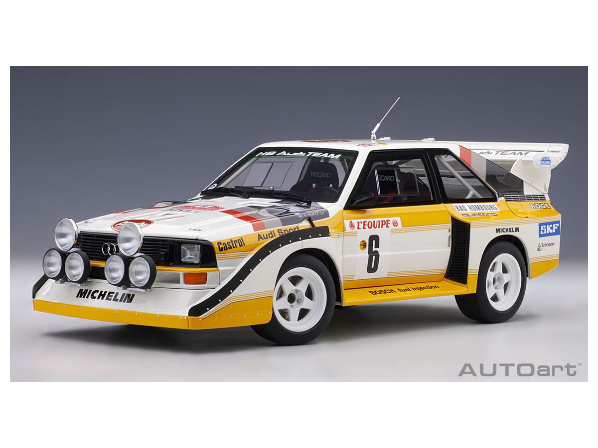 Audi Sport Quattro S1 WRC '86 #6 (Mikkola/Hertz) Monte Carlo Rally