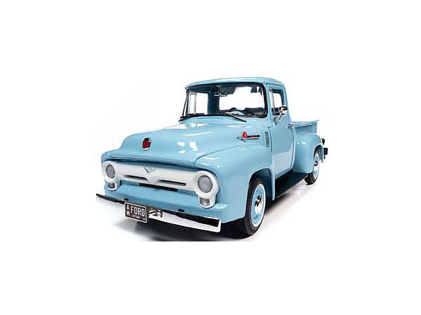 1956 Ford F-100 Pickup Mild Custom Diamond Blue