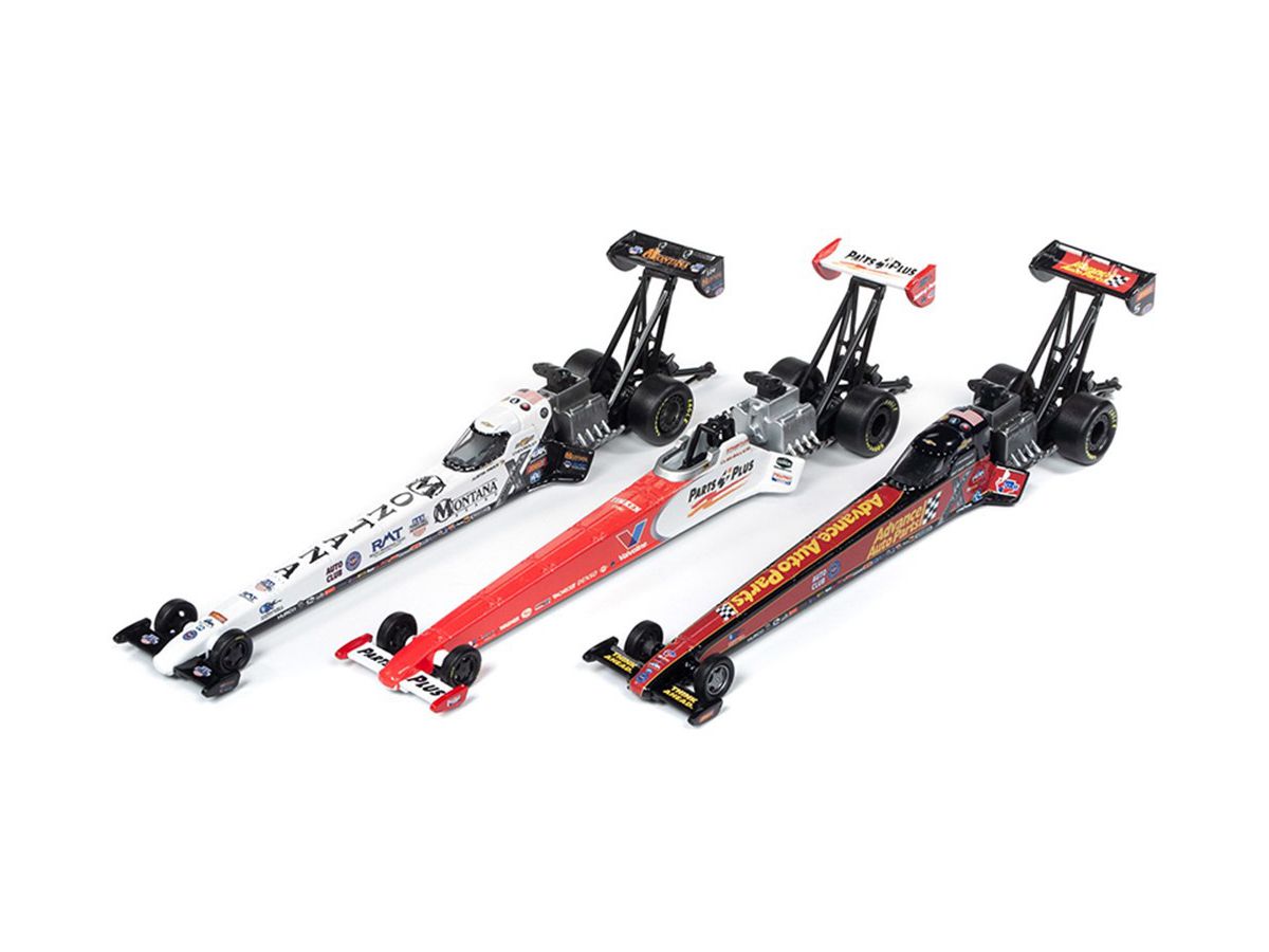 Auto World National Hot Rod Association 2019 Release 2 Set of 3pcs