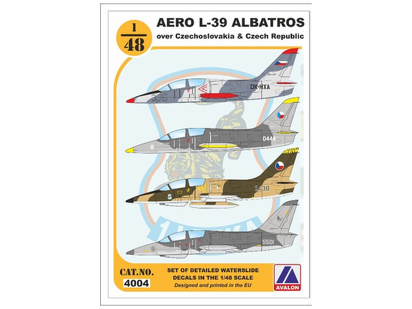 Aero L-39 Albatros Over Czechoslovakia & Czech Republic (for Trumpeter/Special Hobby)