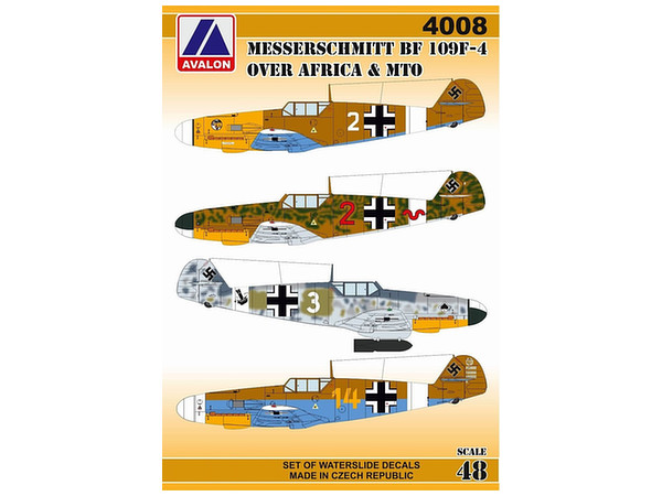 Messerschmitt Bf109 F-2 & F-4 "Over Africa & MTO"