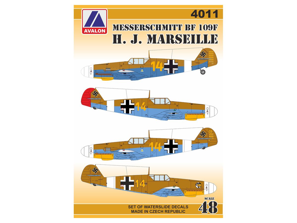 Messerschmitt Bf109F H.J. Marseille