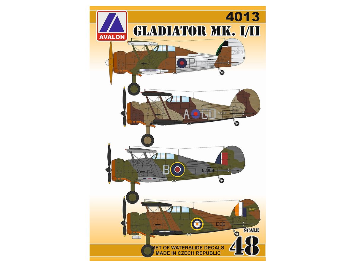 Gladiator Mk.I / II Decal