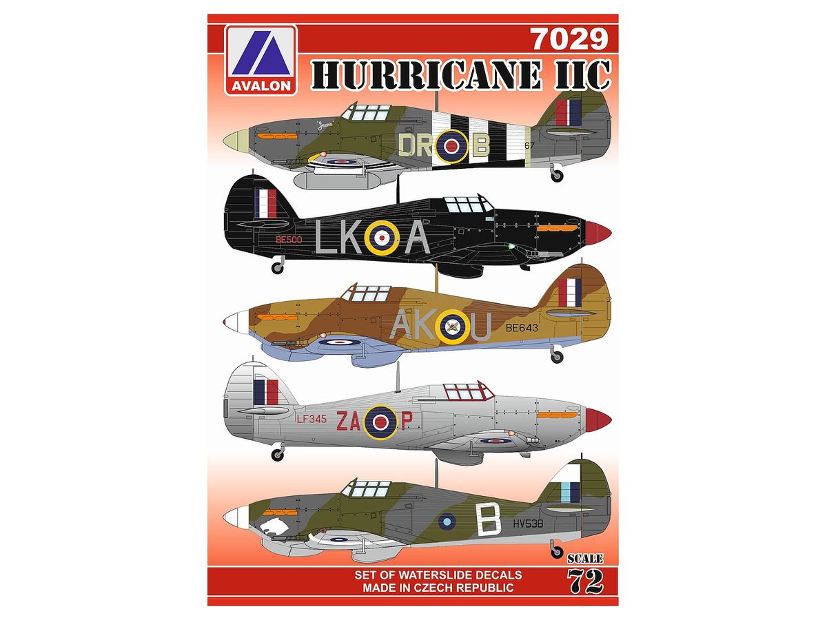 Hurricane Iic Decal