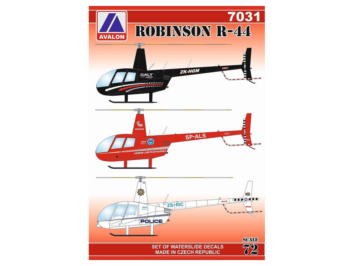 Robinson R-44 Decal
