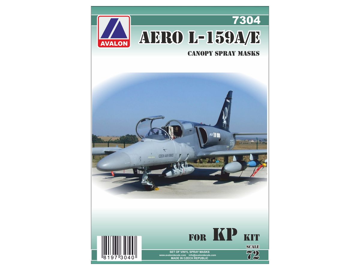 L-159A/E Alca Canopy Mask (for KP Models)