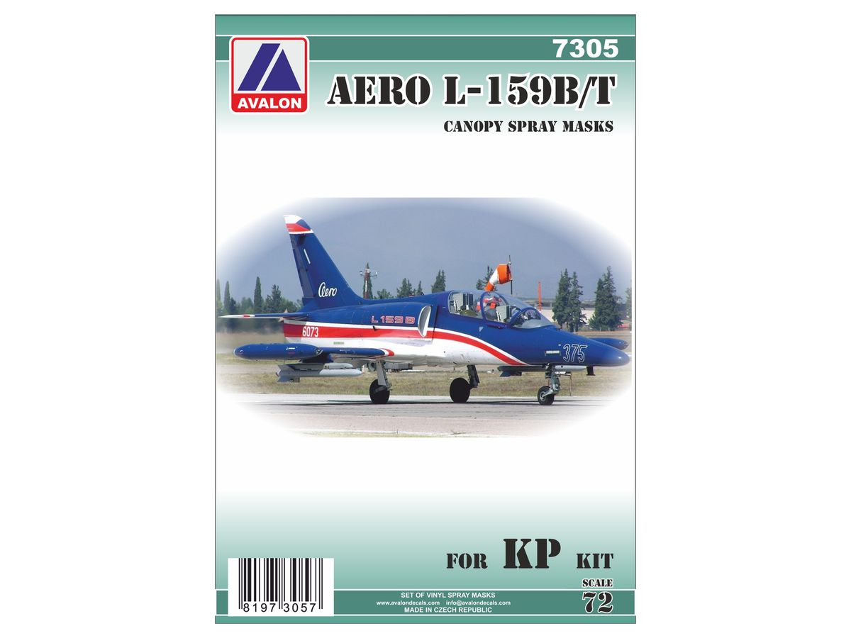 L-159B/T Alca Canopy Mask (for KP Models)