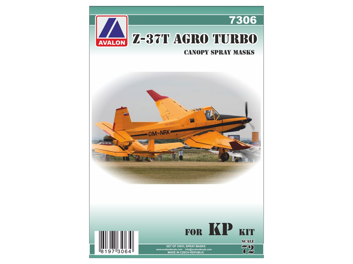 Z-37T Cmelak Canopy Mask (for KP Models)
