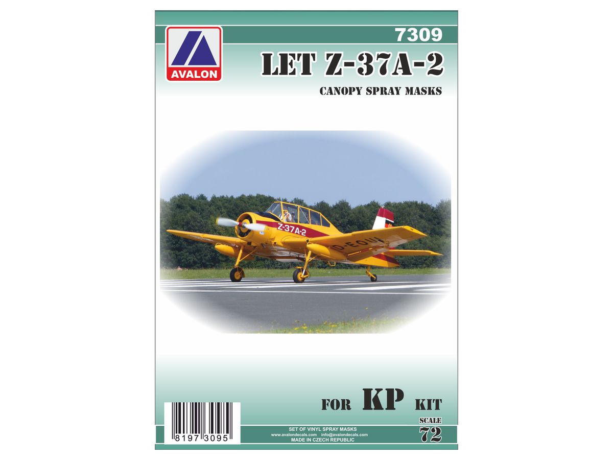 Z-37A-2 Cmelak Canopy Mask (for KP Models)