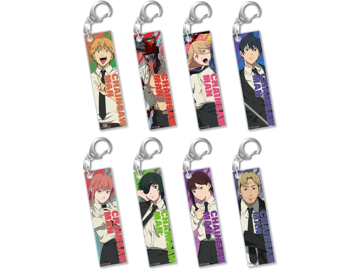 Chainsaw Man: Distortion Stick Acrylic Keychain Collection Blind Pack: 1Box (8pcs)