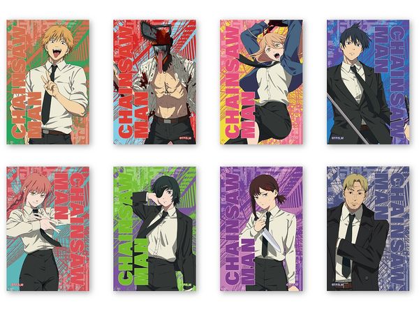 Chainsaw Man: Distortion Chara Badge Collection Blind Pack: 1Box (8pcs)