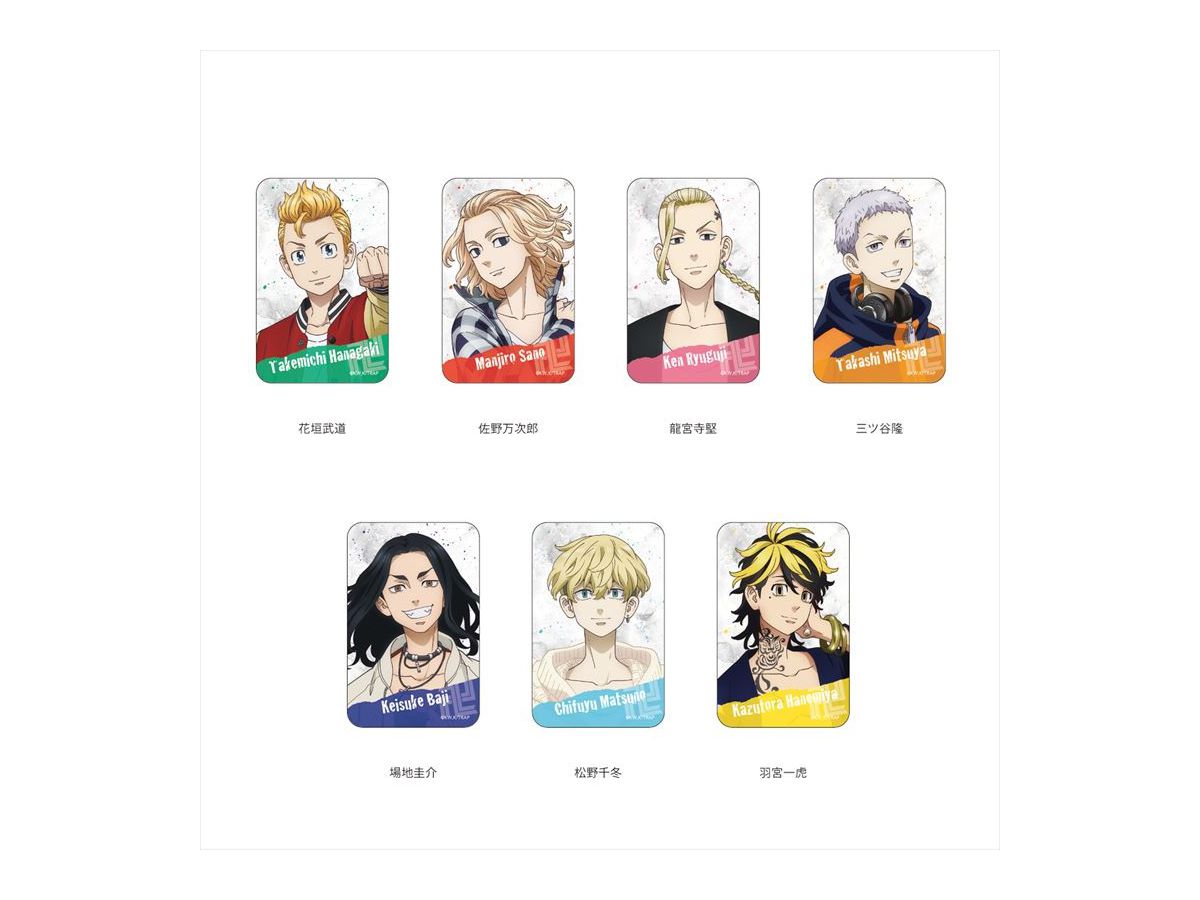 Tokyo Revengers: Character Badge Collection 1Box 7pcs