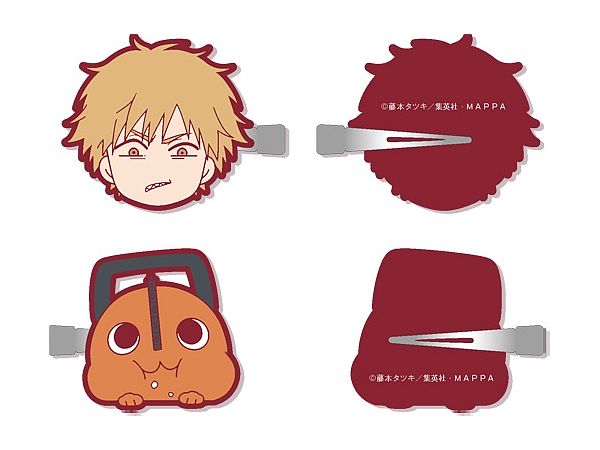 Chainsaw Man: Comiraba (Comical Rubber) Hair Clip Denji / Pochita