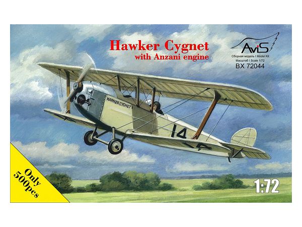 Hawker Cygnet with Anzani engine