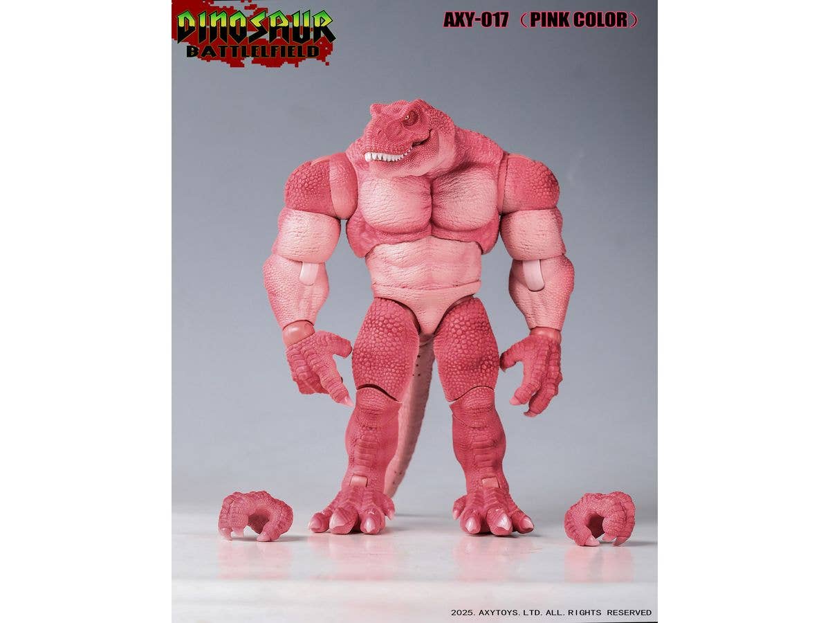 Dinosaur Battlefield: Tyrannosaurus AXY-017 (Pink)