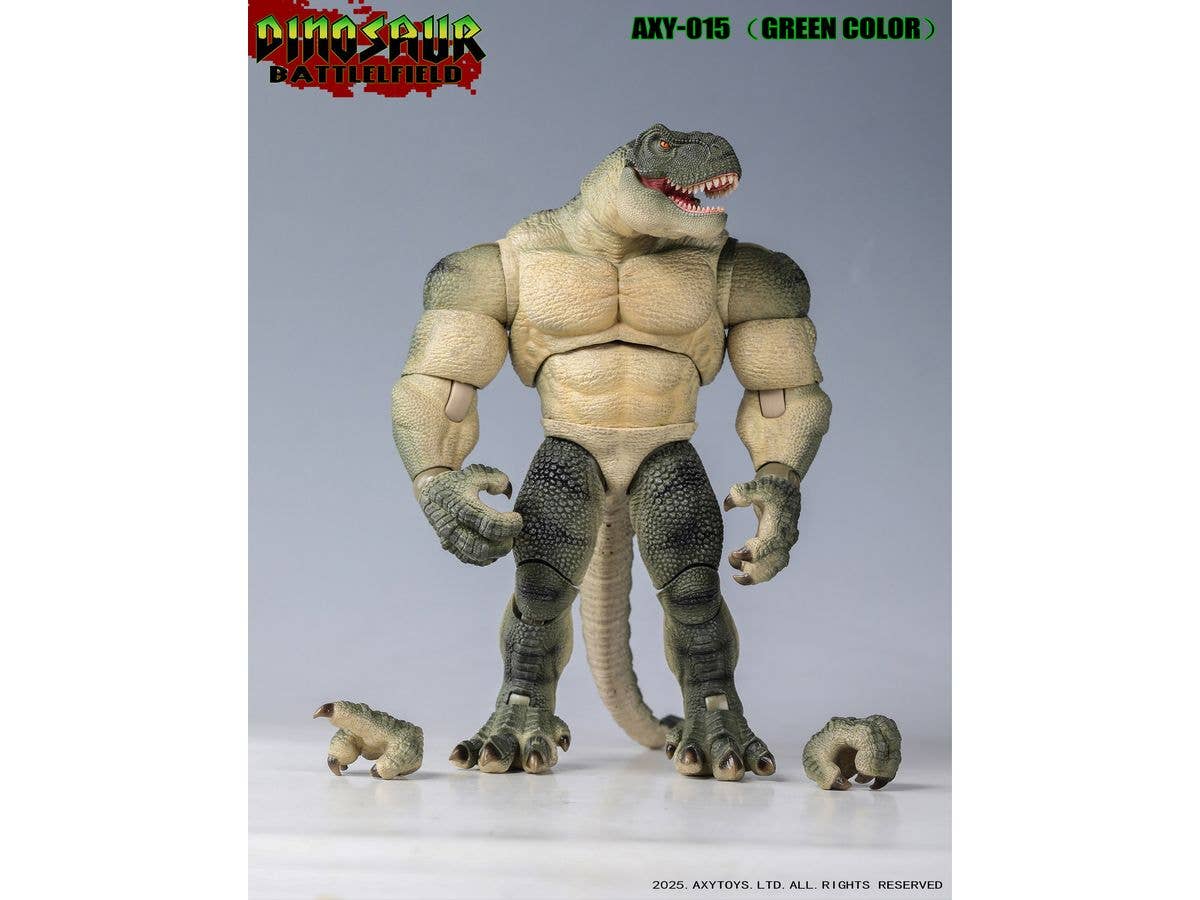 Dinosaur Battlefield: Tyrannosaurus AXY-015 (Green)