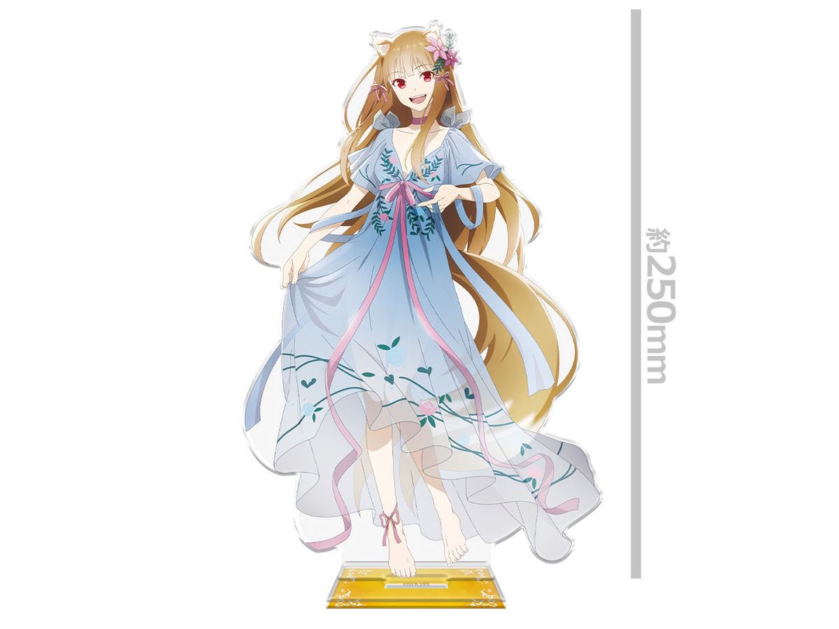 Tv Anime Spice And Wolf Merchant Meets The Wise Wolf: Big Acrylic Character Stand Holo Dress Ver. (Original Illustration)
