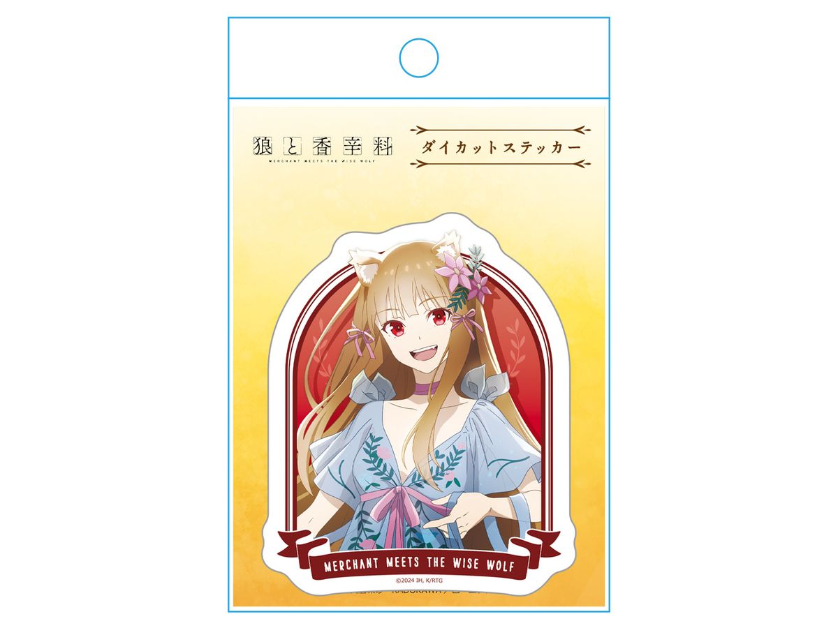 Tv Anime Spice And Wolf Merchant Meets The Wise Wolf: Die-Cut Sticker Holo Dress Ver. (Original Illustration)