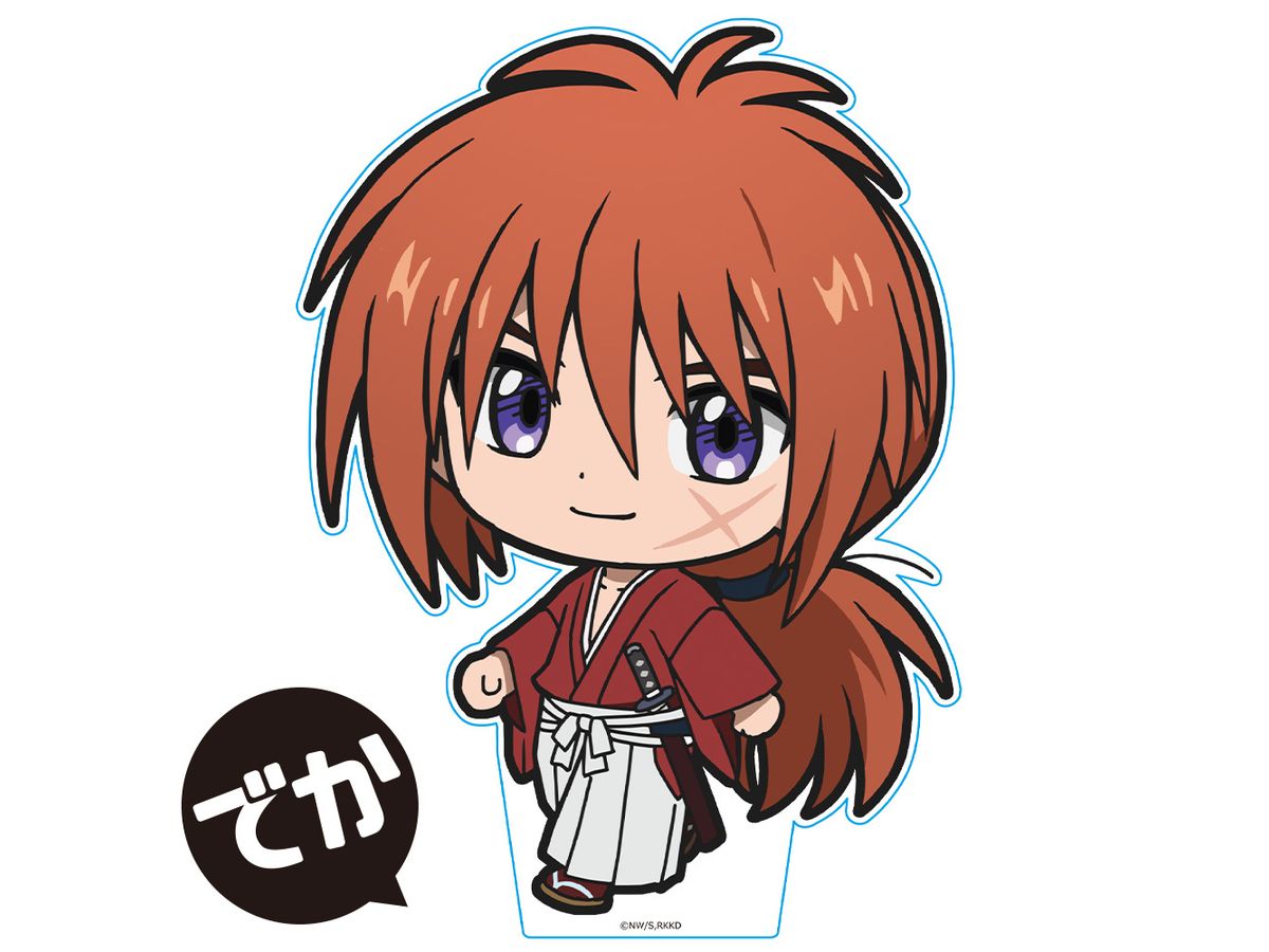 Tv Anime Rurouni Kenshin -Meiji Swordsman Romantic Story- Kyoto Unrest: Big Acrylic Figure Himura Kenshin