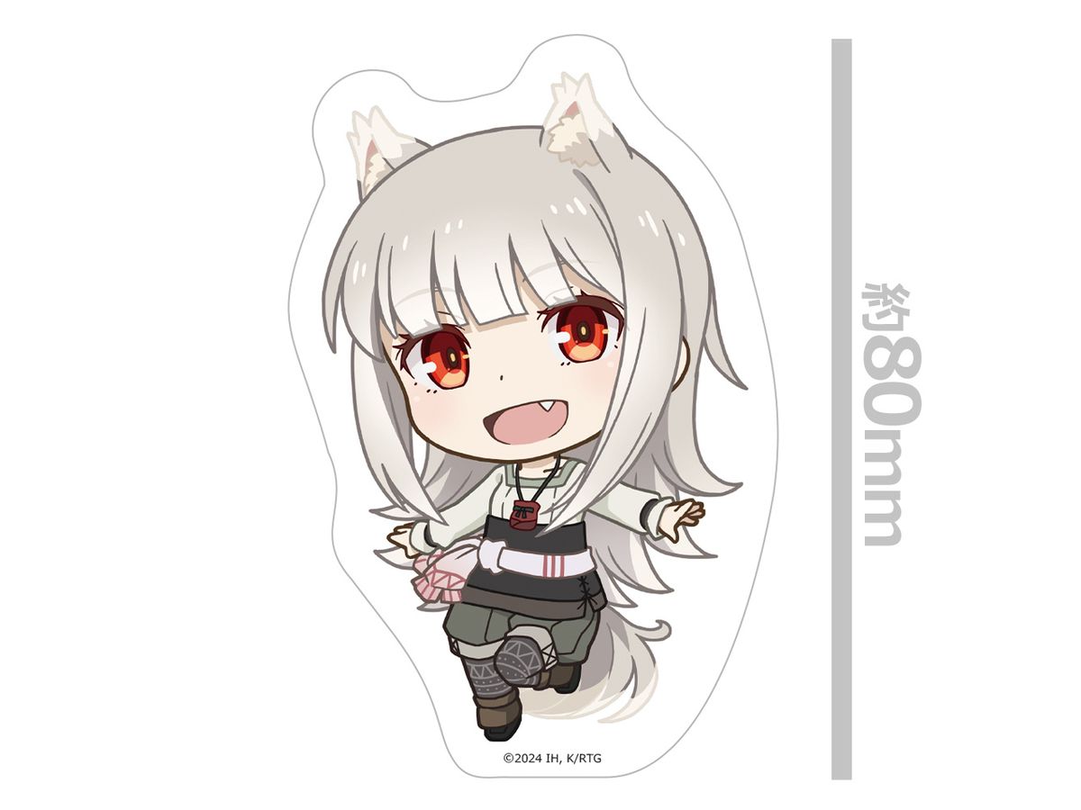 Tv Anime Spice And Wolf Merchant Meets The Wise Wolf: Die-Cut Sticker Deformed Character Myuri