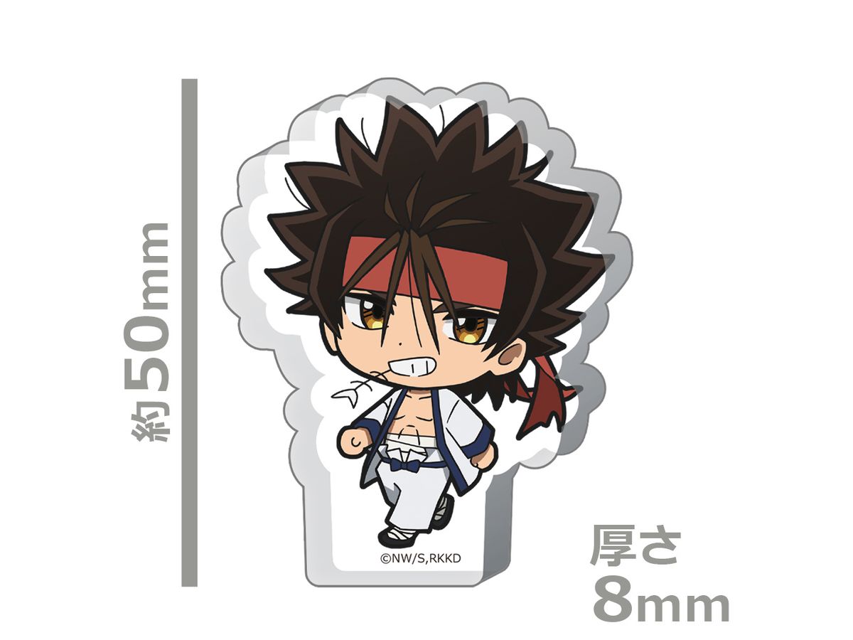 Tv Anime Rurouni Kenshin -Meiji Swordsman Romantic Story- Kyoto Upheaval: Thick Acrylic Stand Sanosuke Sagara