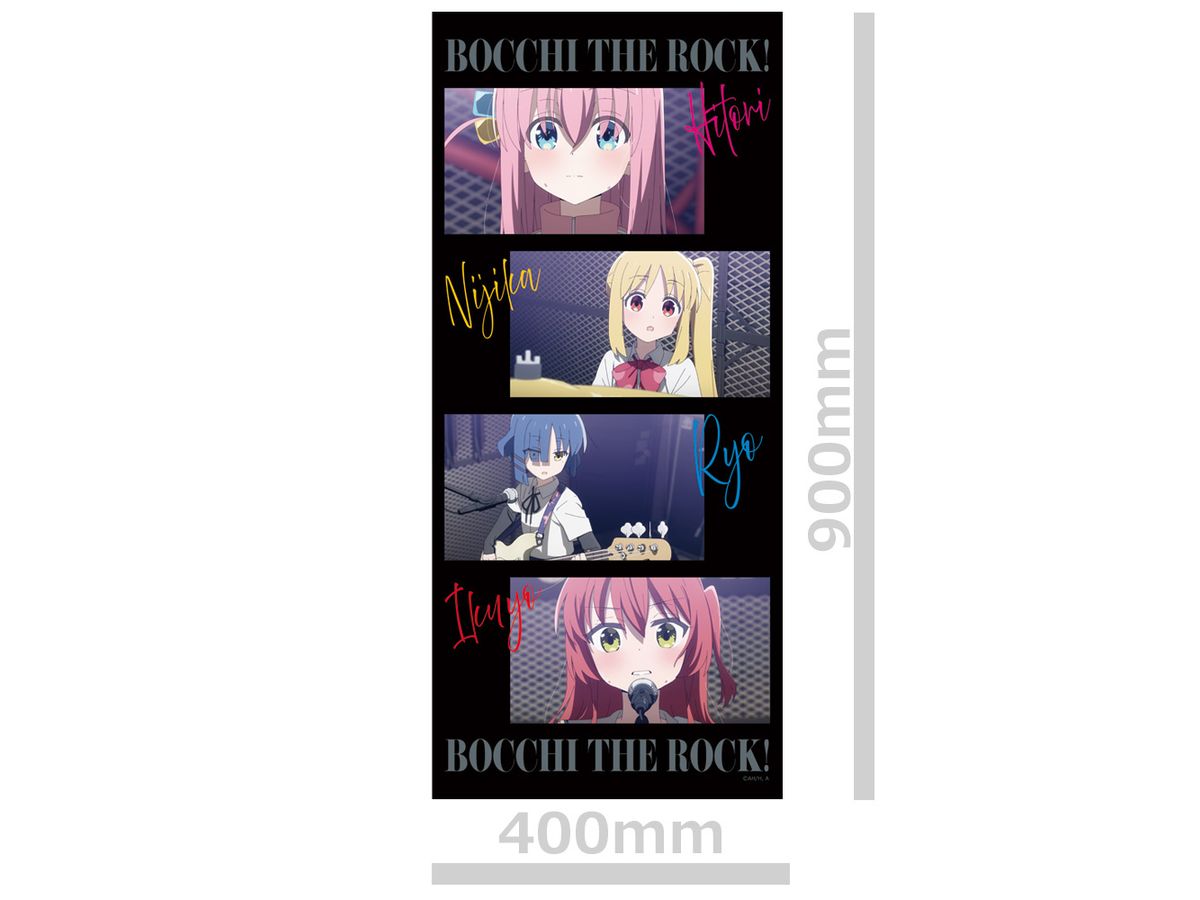Anime Bocchi The Rock!: Character Large Towel Cable Tie Vol.2