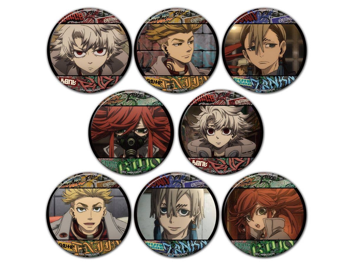 Gachi Ata: Trading Can Badge 1 Box (8 pieces)
