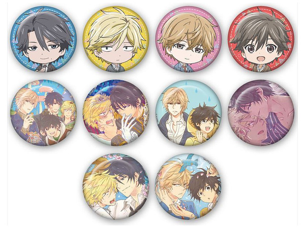Hitorijime My Hero Trading Can Badge: 1Box (10pcs)