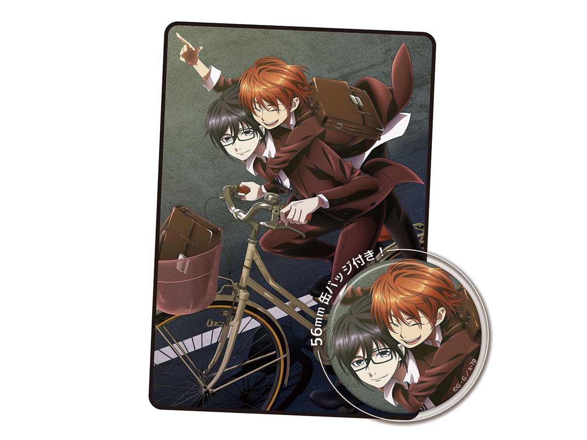 K: Seven Stories: Blanket with Can Badge