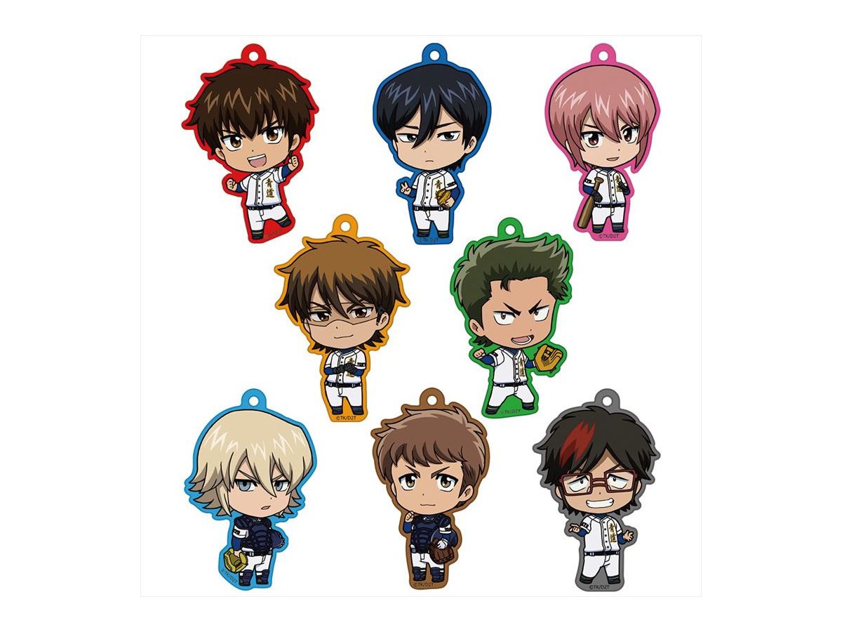Ace of Diamond act II: Trading Acrylic Keychain 1Box 8pcs