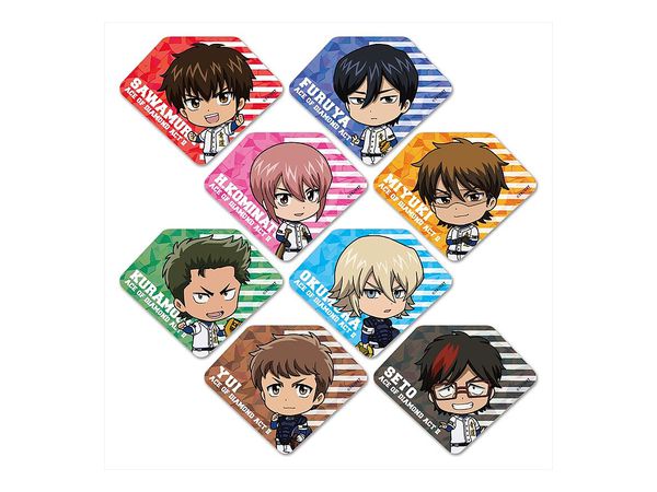 Ace of Diamond act II: Trading Prism Badge 1Box 8pcs
