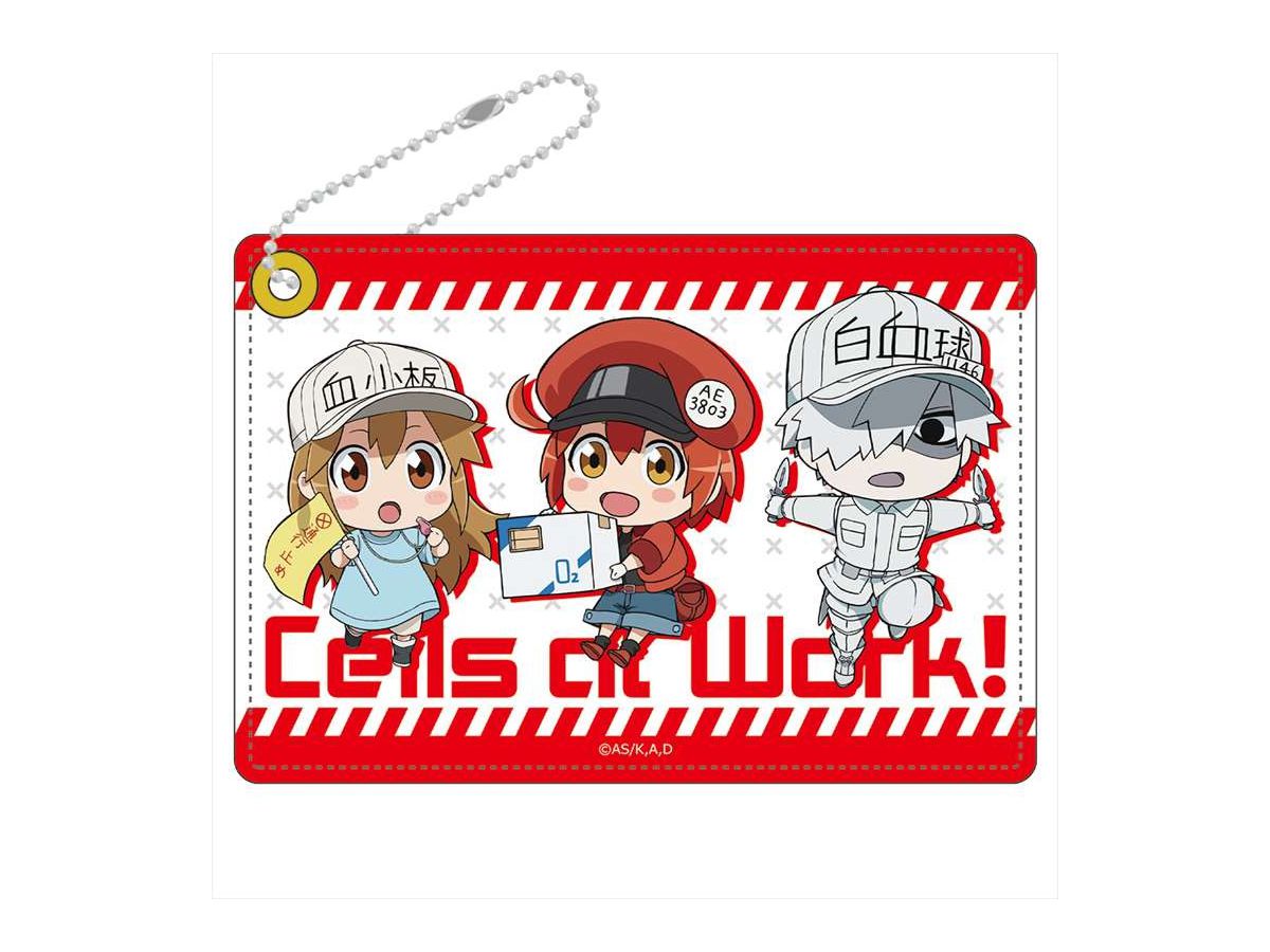 Cells At Work: Synthetic Leather Pass Case