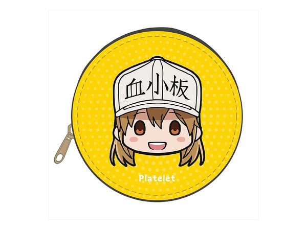 Cells At Work!!: Churu Chara Leather Case C (Platelet)
