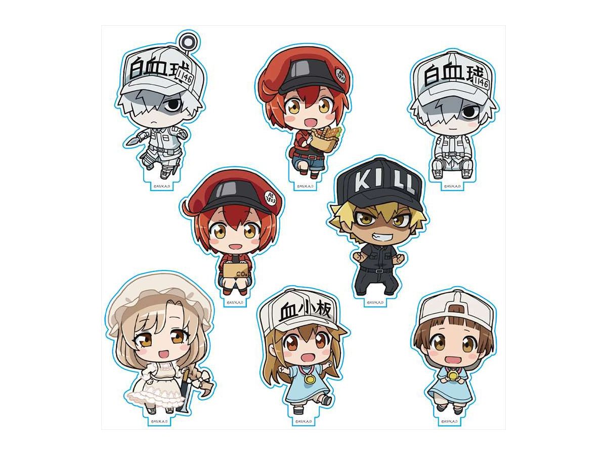 Cells at Work!: Acrylic Stand Collection: 1Box (8pcs)