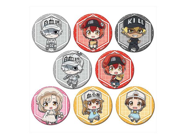 Cells at Work!: Trading Pin Badge: 1Box (8pcs)